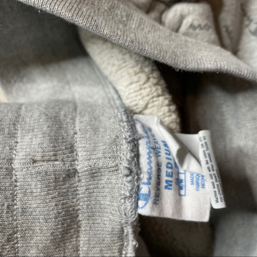 Champion Reverse Weave Gray All Over Print Shorts - Picture 4 of 4